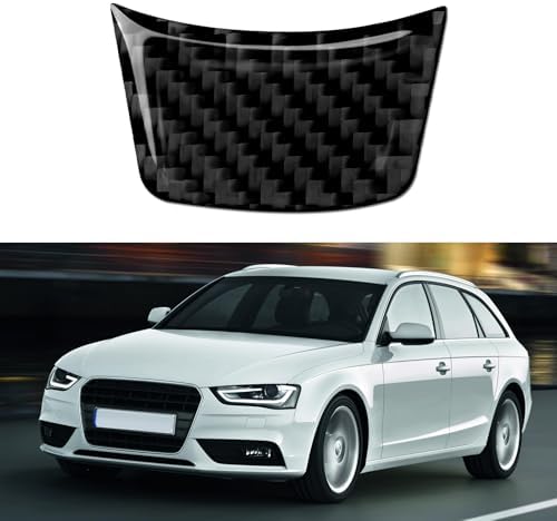 Steering Wheel Decals for Audi A4 B8 2008-2015 / A5 2012-2016 Accessories Carbon Fiber Interior Stickers
