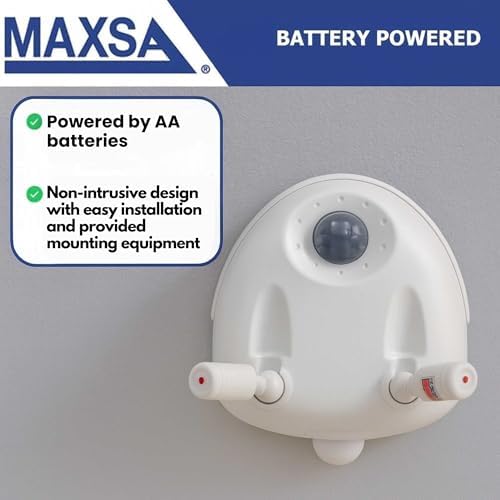 MAXSA 37110-W-RS Park Right Dual Laser Battery Powered Parking Guide White - Image 6