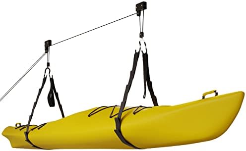 RAD Sportz Kayak Storage Hoist - Overhead Pulley System with 125lb by Wakeman
