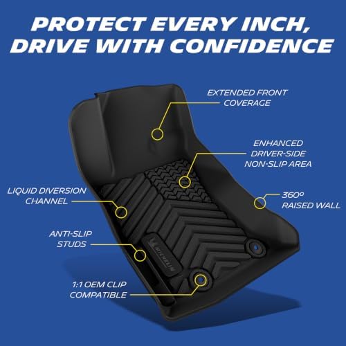 Michelin Vehicle Mats for 2018-2023 Subaru Crosstrek/2017-2023 Impreza