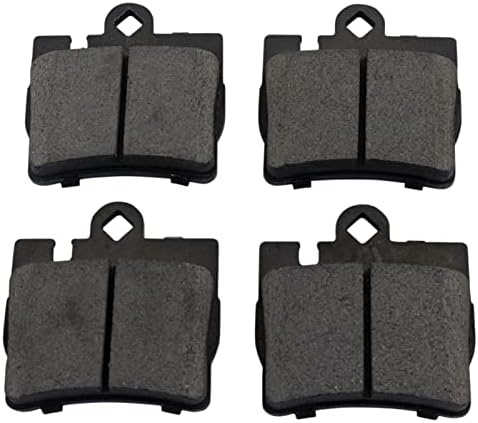 TRQ Rear Brake Pads Ceramic Hardware