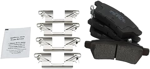 TRQ Rear Ceramic Brake Pad Set
