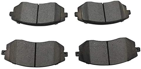 TRQ Front Brake Pads Ceramic Hardware