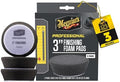 Meguiar's Professional 3" Finishing Foam Pad, 3 Pack by Meguiars