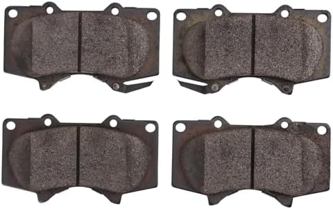 TRQ Front Brake Pads Ceramic Hardware