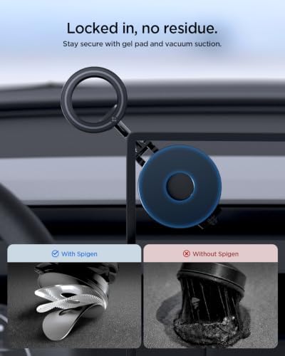 Spigen STIK Tesla MagSafe Phone Mount [Ultra Suction]