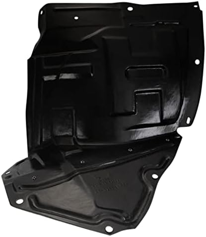 TRQ Front Left Inner Fender Liner Black Drivers Side