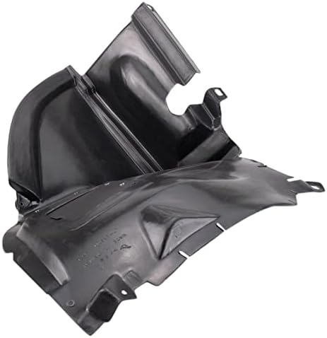 TRQ Front Left Forward Inner Fender Liner Black Drivers Side