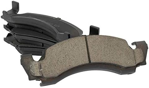 TRQ Front Ceramic Brake Pad Set