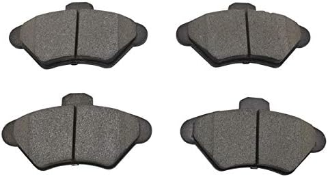 TRQ Front Brake Pads Ceramic Hardware