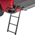 Nilight Foldable Truck Tailgate Ladder for Pickup with Step Grip Plates