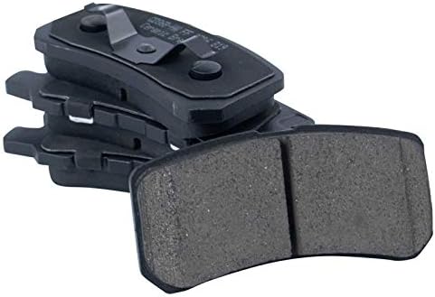 TRQ Rear Posi Ceramic Brake Pad Kit Set