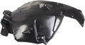 TRQ Front Left Rearward Inner Fender Liner Black Drivers Side