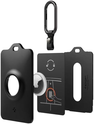 Spigen Air Fit Key Card Holder Designed for Tesla with AirTag Slot