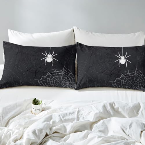 Feelyou Spider Web Bedding Set King Size for Boys Girls Teens - Image 7