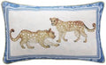 patdrea Designer French Vintage Leopard Printed Pillow Cover,12"x20" by Welcometopatdrea