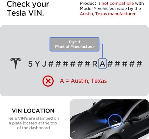 Spigen Under Screen Storage Organizer for Legacy Tesla Model Y and 3