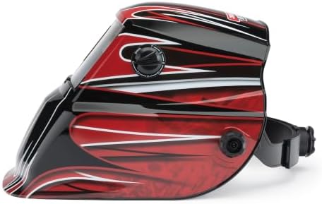 Lincoln Electric Fierce Welding Helmet, Red, K3063-1 - Image 6