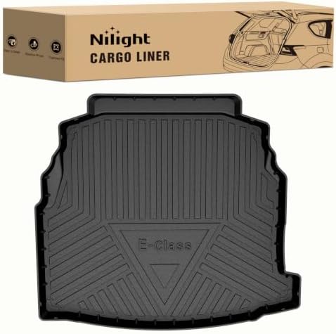 Nilight Cargo Mat for Mercedes Benz E Class Sedan 2017-2023