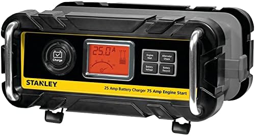 STANLEY BC25BS Smart 12V Battery Charger for Car/Marine Charging by STANLEY