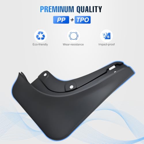 Nilight Mud Flaps Splash Guards for Model Y Juniper 2025 2026