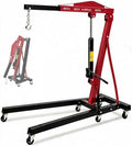 2 Ton Engine Hoist Cherry Picker Foldable Garage Engine Crane by MAXSA