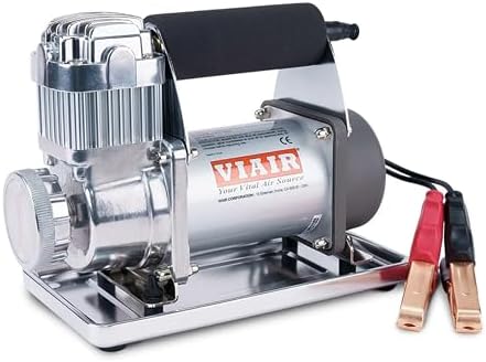 VIAIR 300P 12V Portable Tire Inflator, 150 PSI for Truck and SUV Tires by VIAIRCORPORATION