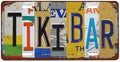 Front License Plate 6" * 12" for Women Tiki Bar