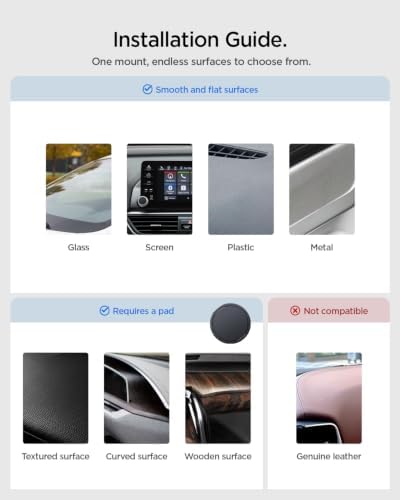 Spigen Quick Release Detachable Base MagSafe Car Mount