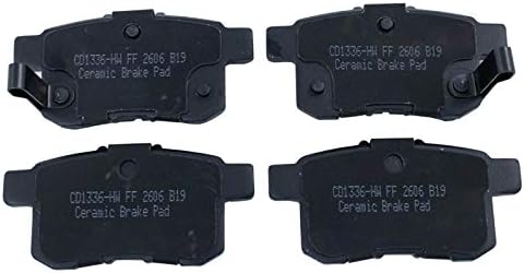 TRQ Rear Brake Pads Ceramic