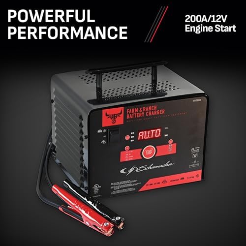 Schumacher Electric 6A Car Battery Charger & Maintainer, 6V/12V – FR01335 - Image 5