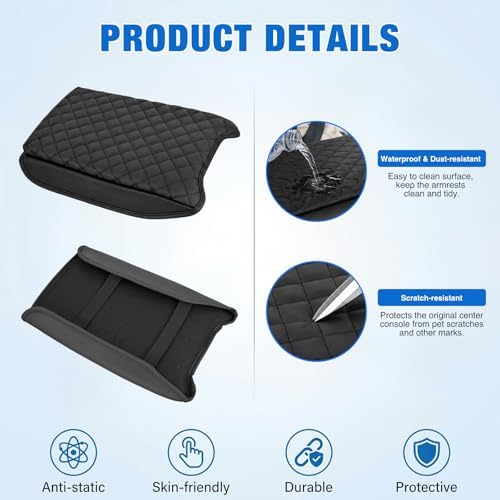 Nilight Center Console Cover for Nissan Pathfinder 2022-2026 Armrest Cover