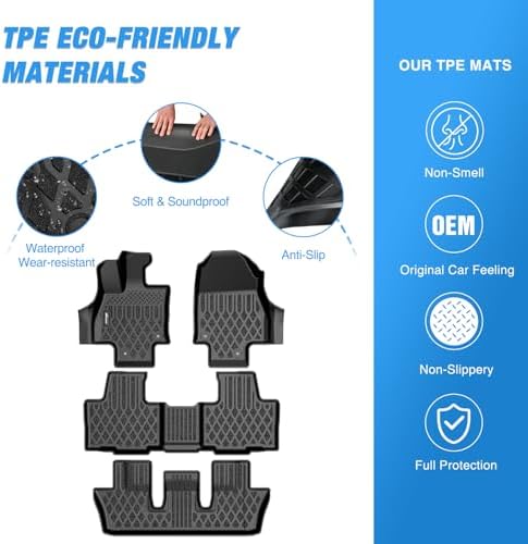 Nilight TPE Floor Mats for TX TX350 TX500h TX550h+ 2024 2025 2026