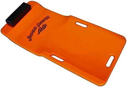 Lisle 93202 Orange Neon Low Profile Plastic Creeper - Image 3