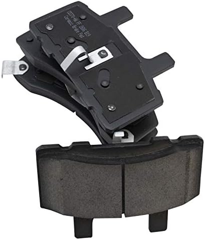TRQ Front Ceramic Brake Pad Kit