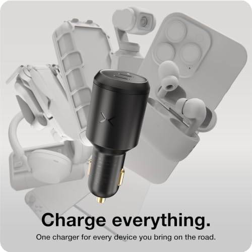 NOCO XGrid XV100 100W 2-Port USB-C Fast Charging Car Charger
