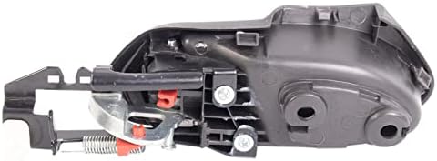 TRQ Left Interior Door Handle Gray Housing with Silver Lever Drivers Side