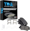 TRQ Front Ceramic Brake Pad Set