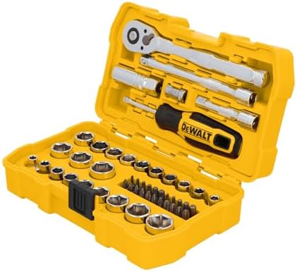 DEWALT Mechanics Tool Set, 3/8" Drive, 50 Piece (DWMT45423) - Image 4