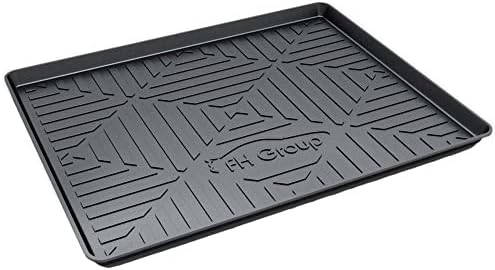 FH Group ClimaProof for all weather protection Premium Multi-Use Cargo Tray Liner Mat fits most Cars, SUVs, and Trucks, 32 x 24 inches Black by FHGroup