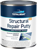 TotalBoat Polyester Structural Repair Putty - Marine Grade Long Strand Fiber Fiberglass Reinforced Filler for Boat and Automotive Repair by TotalBoat