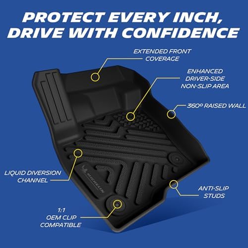 Michelin Vehicle Mats for 2015-2024 Ford Edge (3 Piece)