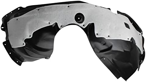 TRQ Front Left Inner Fender Liner Drivers Side