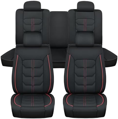 Nilight Car Seat Covers Custom Fit 2007-2024 Jeep Wrangler JK JL 4-Door