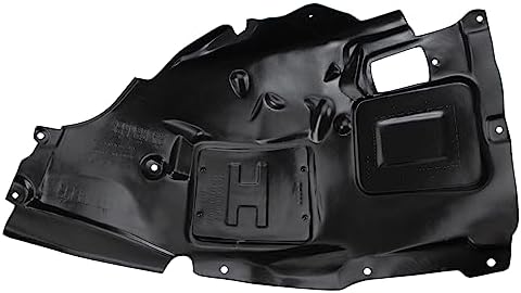 TRQ Front Left Forward Inner Fender Liner Drivers Side