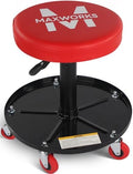 MaxWorks 80771 Pneumatic Roller Seat/Creeper with Adjustable Height - 300 lb Capacity by MaxWorks