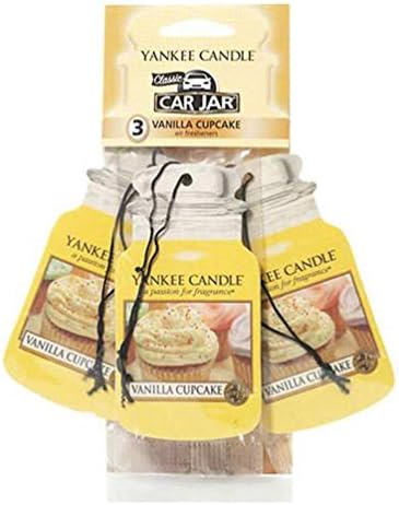 Yankee Candle car jar® Bonus Pack Vanilla Cupcake YCJBPVC by YankeeCandle