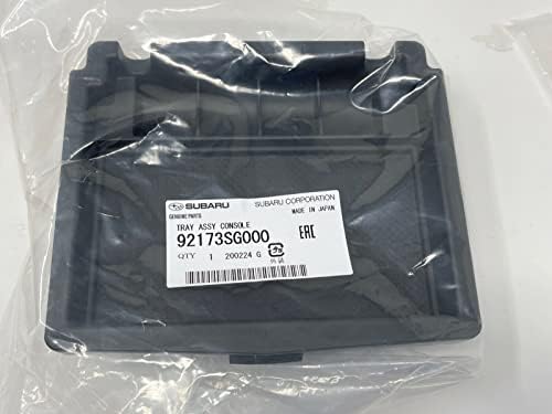 Subaru Center Console Tray 2014-2024 Forester & 2025 Forester Wilderness 92173SG000 Black Coin Genuine OEM