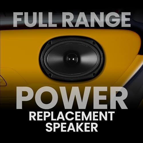 BOSS Audio Systems BRS69 6 x 9 120 Watt Single Replacement Car Door Speaker