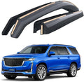 Goodyear Shatterproof in-Channel Window Deflectors for Cadillac Escalade 2021-2026, Rain Guards, Window Visors for Cars, Vent Deflector, Car Accessories, 4 pcs - GY008068